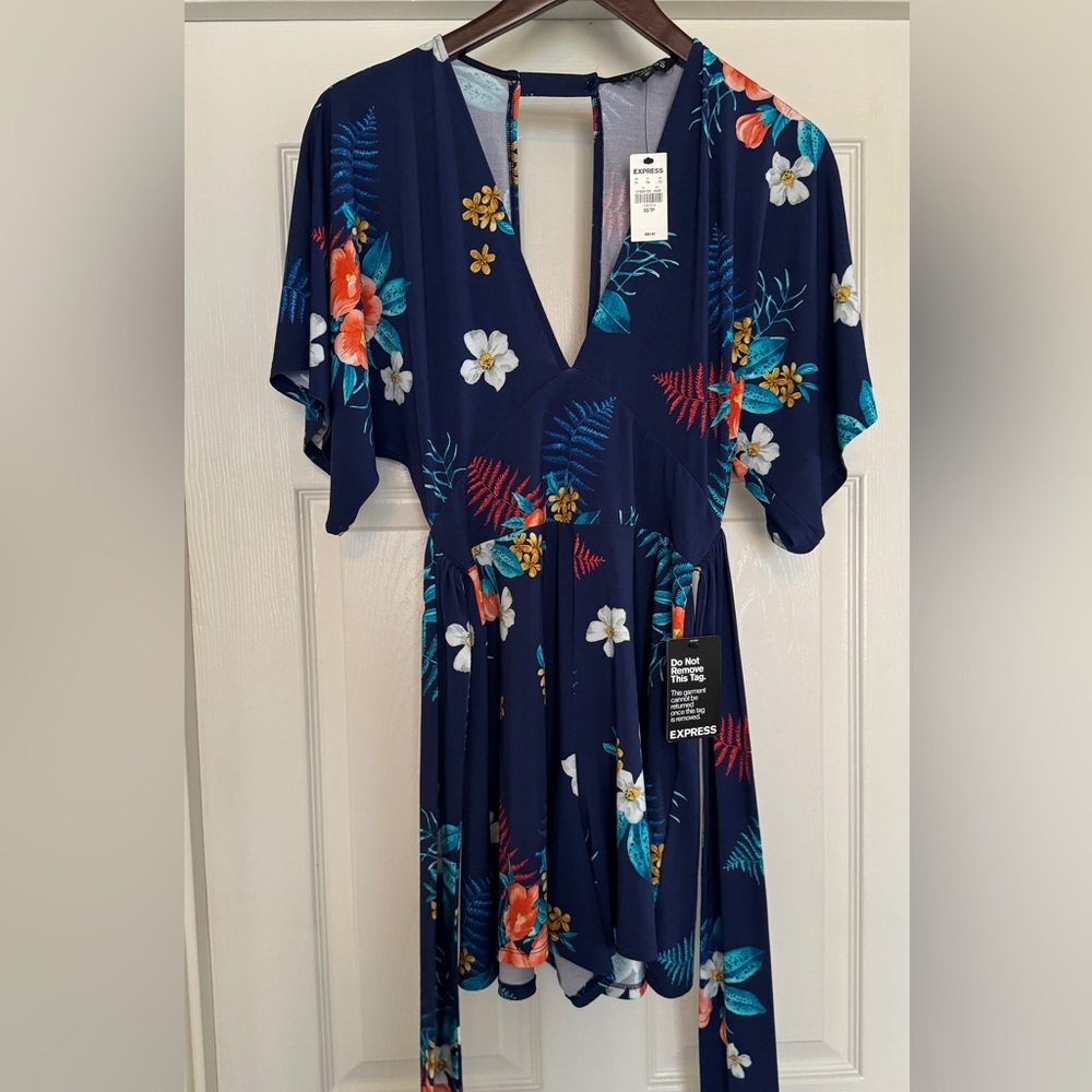 Express Floral Romper